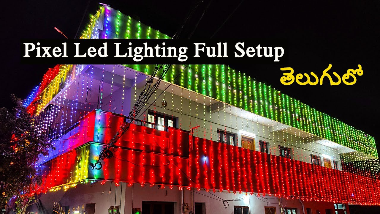 How to Setup Pixel LED Lighting in Telugu || By Telugu TechTube