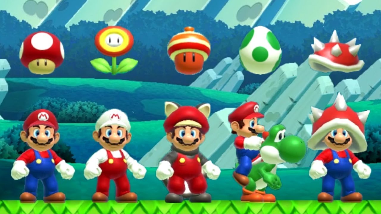 Super Mario Maker 2 - All New Super Mario Bros U Power-Ups