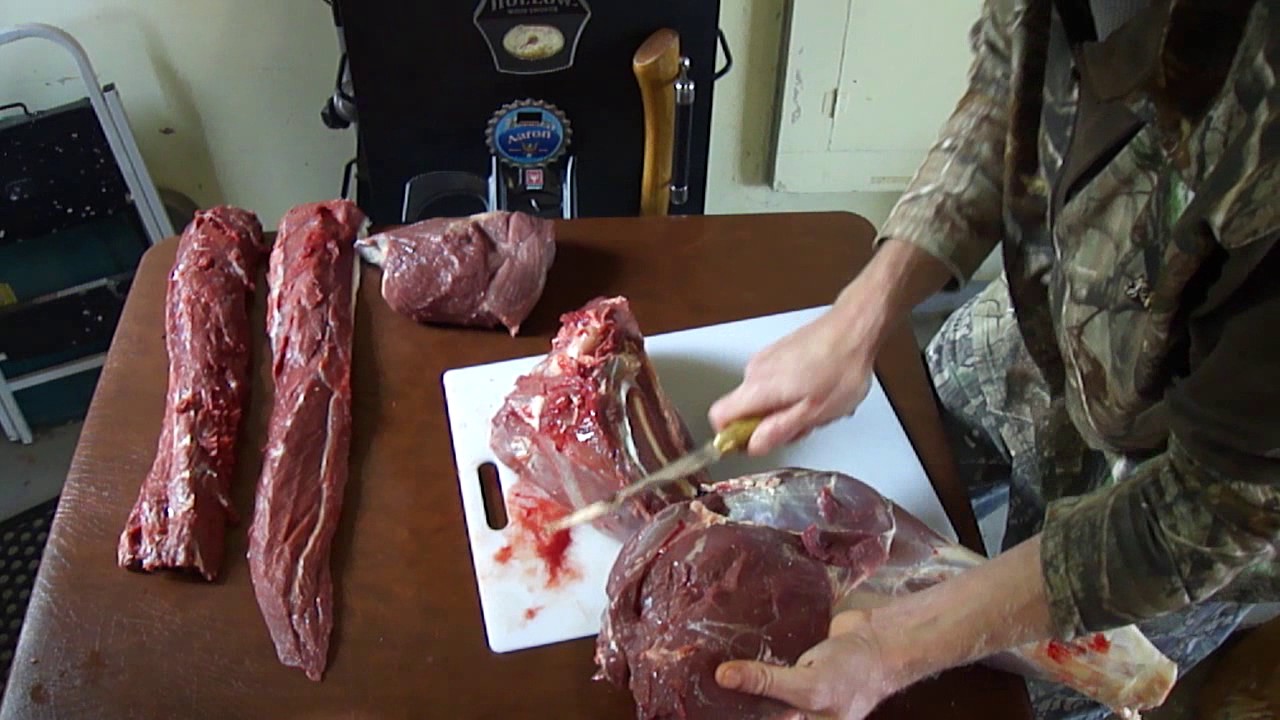 How To Butcher A Deer At Home - Breaking Down Hind Quarters