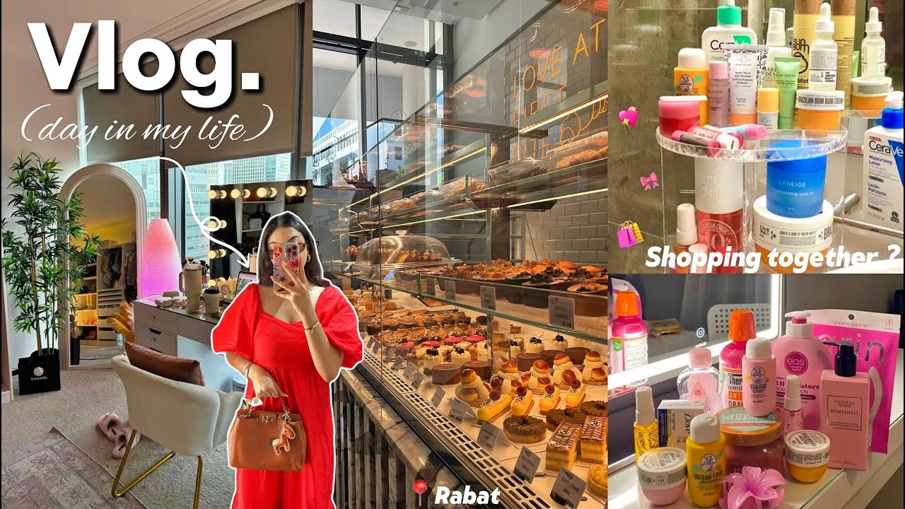 Day in my life 🍿🌷|أجيو دوزو نهار معايا😻(GRWM🎀,going out🥂,shopping🛍...)