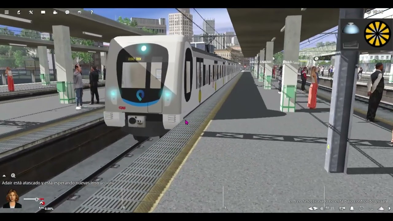 Trainz 2019 euskotren metro donostia cab
