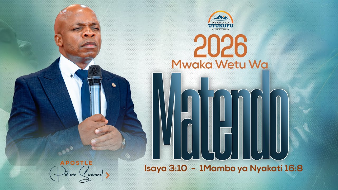 MLIMA WA NEEMA NA UTUKUFU || 2026 MWAKA WETU WA MATENDO || 07.01.2026