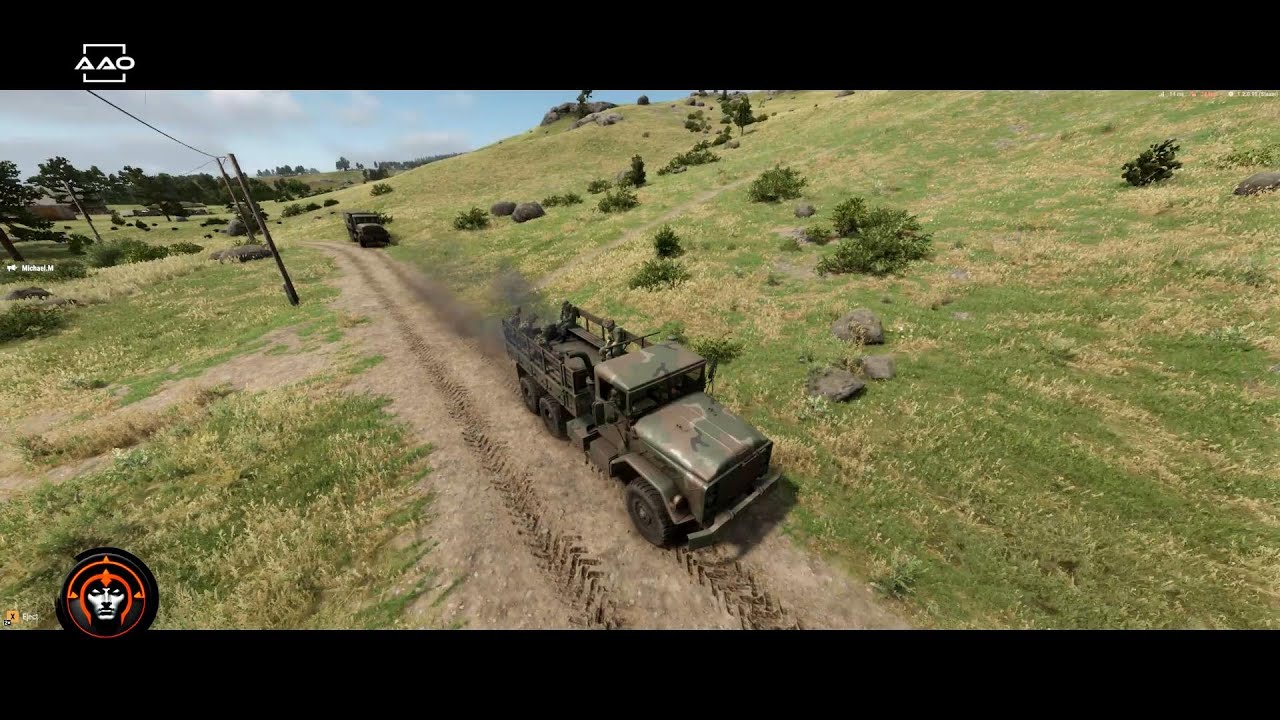 ARMA Reforger with Australian Arma Operations - Donuts and Thelma & Louise'ing