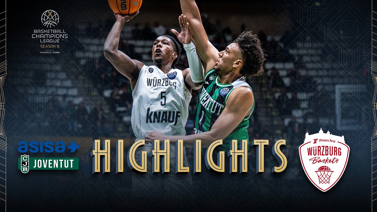 Asisa Joventut v Fitness First Wurzburg Baskets | Round of 16 | Highlights | #BasketballCL 2025-26