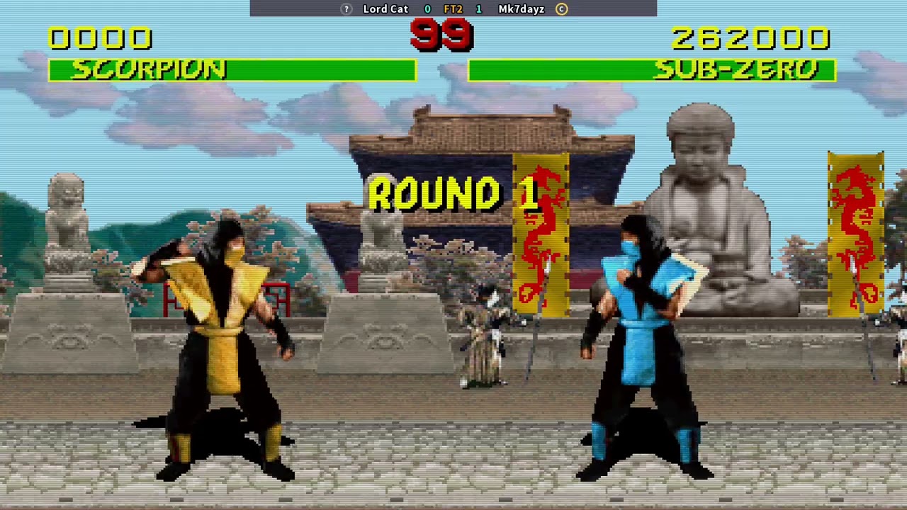 Mortal Kombat 1 (1992) Fightcade - FT2