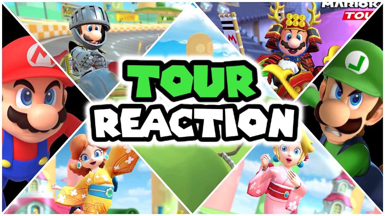 MARIO VS LUIGI TOUR REACTION: The Ultimate Showdown in Mario Kart Tour