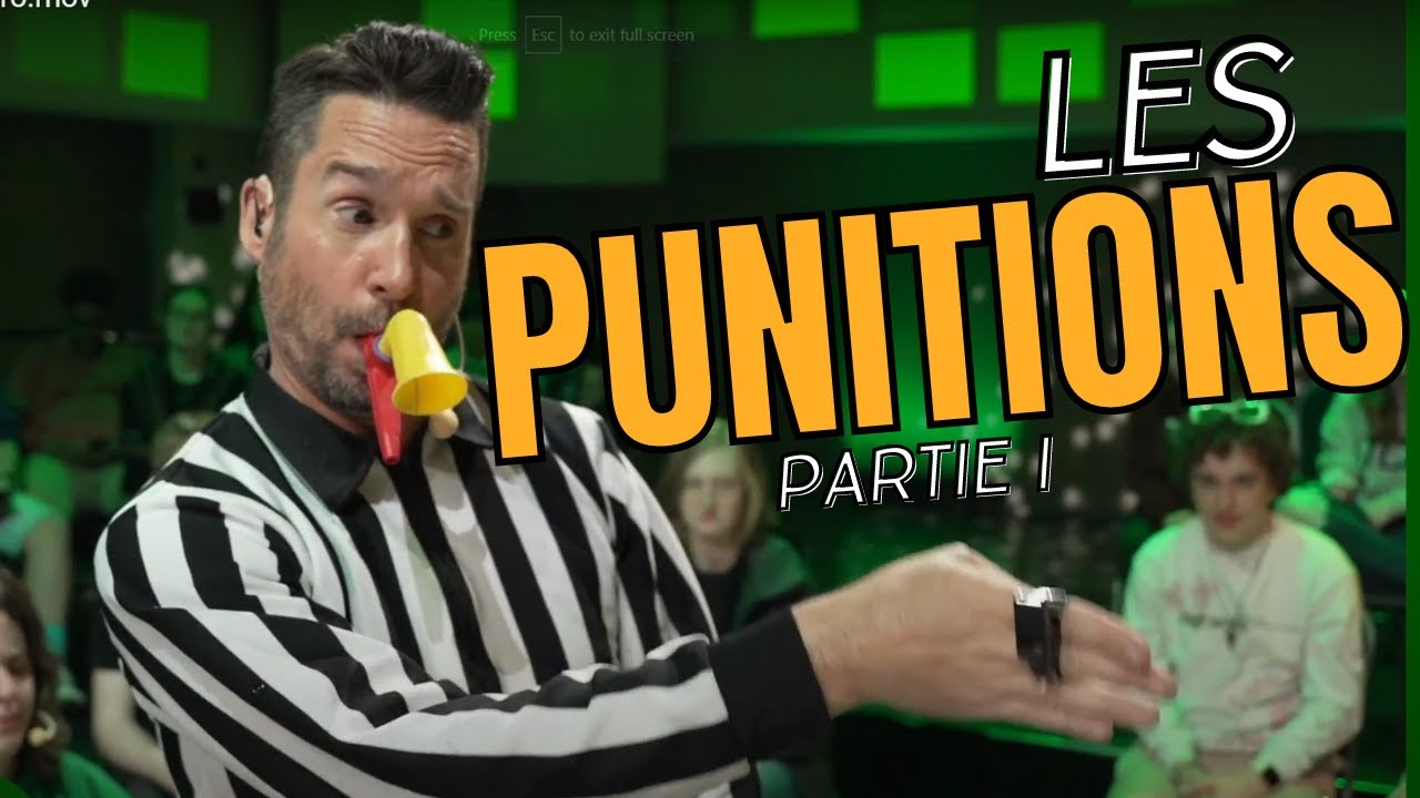 Les punitions, partie I  -  L'IMPRO DE 1 à Z, avec Improtéine