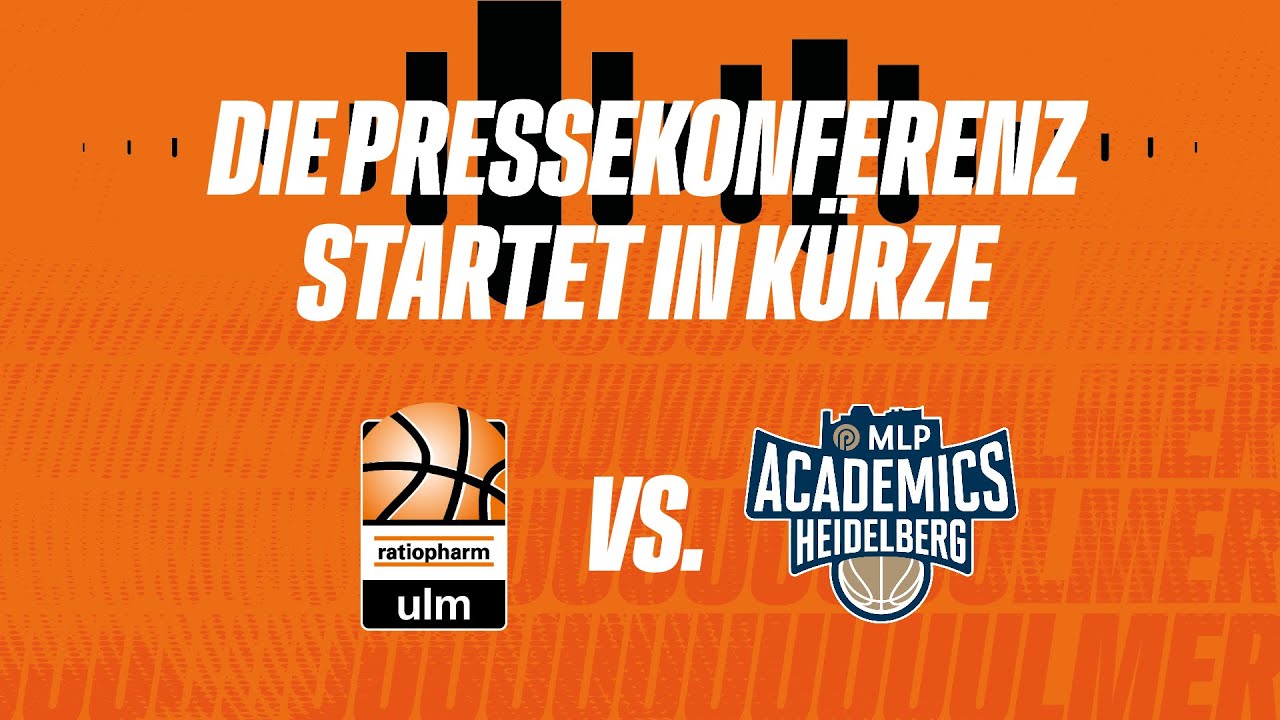 Pressekonferenz: Ulm - Heidelberg