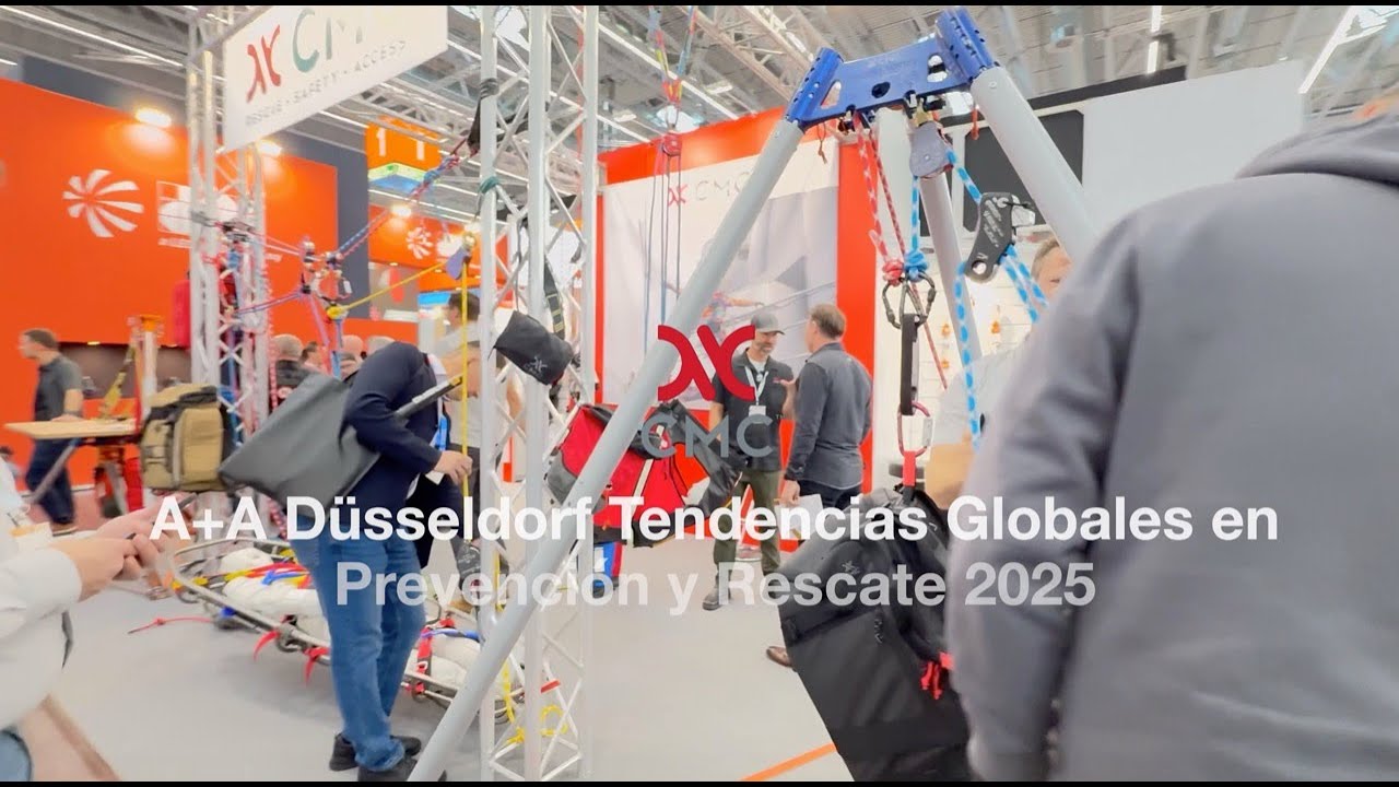 ✅ CMC feria A+A Düsseldorf 2025. Tendencias Globales en Prevención y Rescate