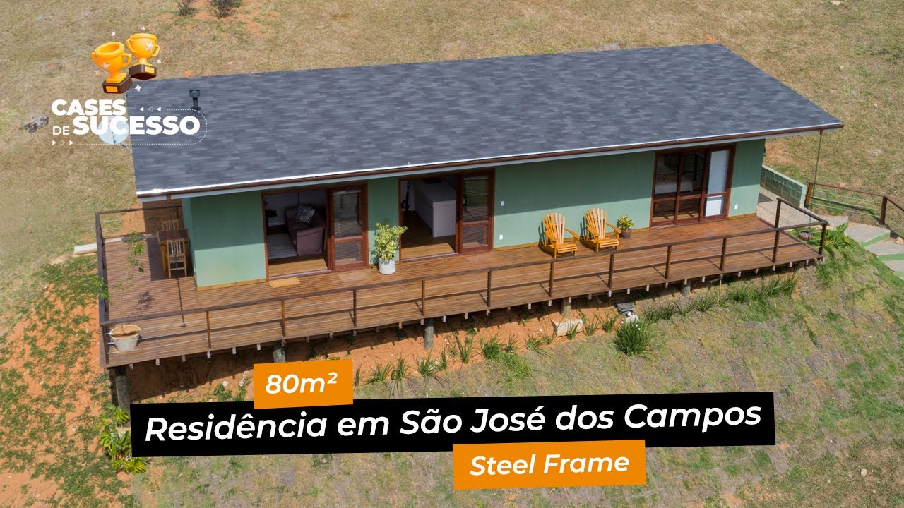 Casa Steel Frame em São José dos Campos