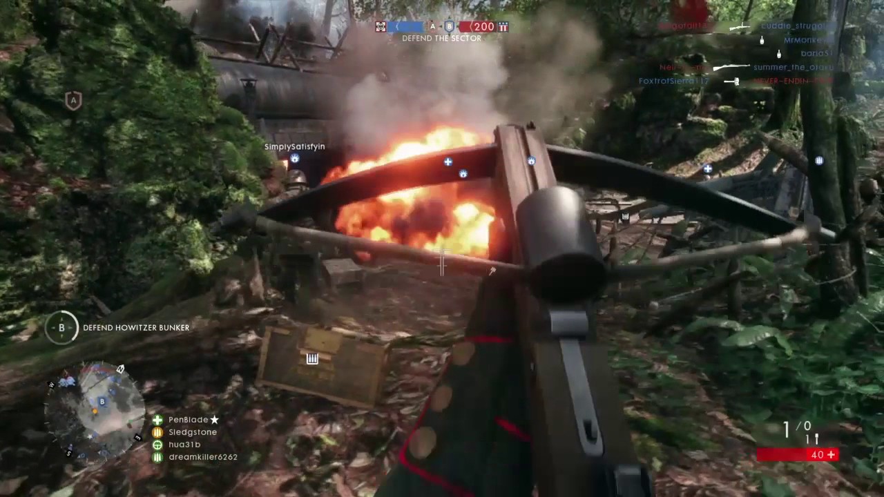 BF1 Grenade Crossbow