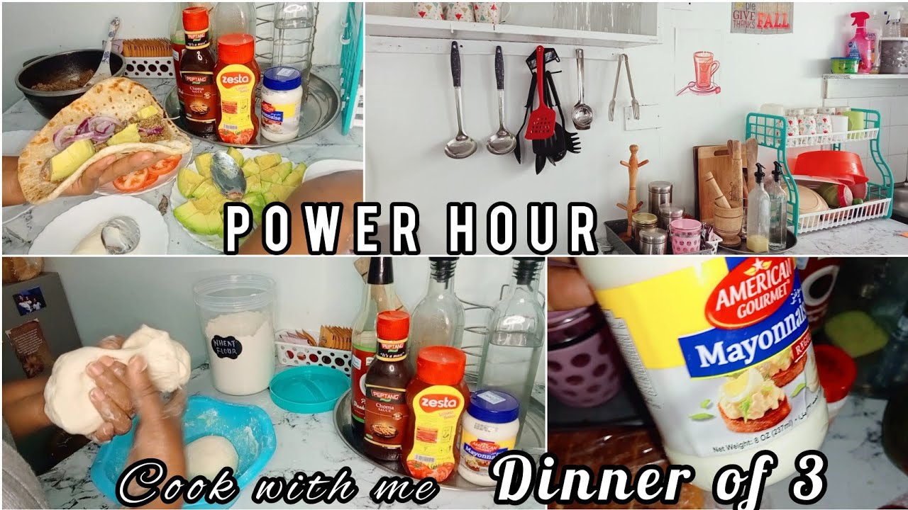 Power Hour: shop and cook dinner for 3/my evening hour of intense cooking#powerhour