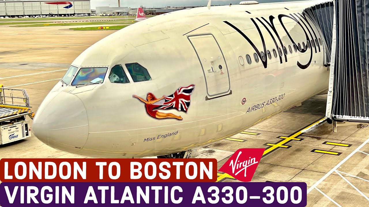 TRIP REPORT | Virgin Atlantic Economy | London Heathrow LHR to Boston BOS | Airbus A330-300