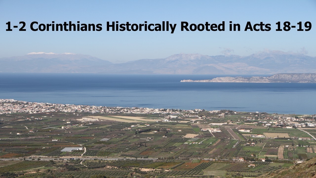 1-2 Corinthians Historical Survey