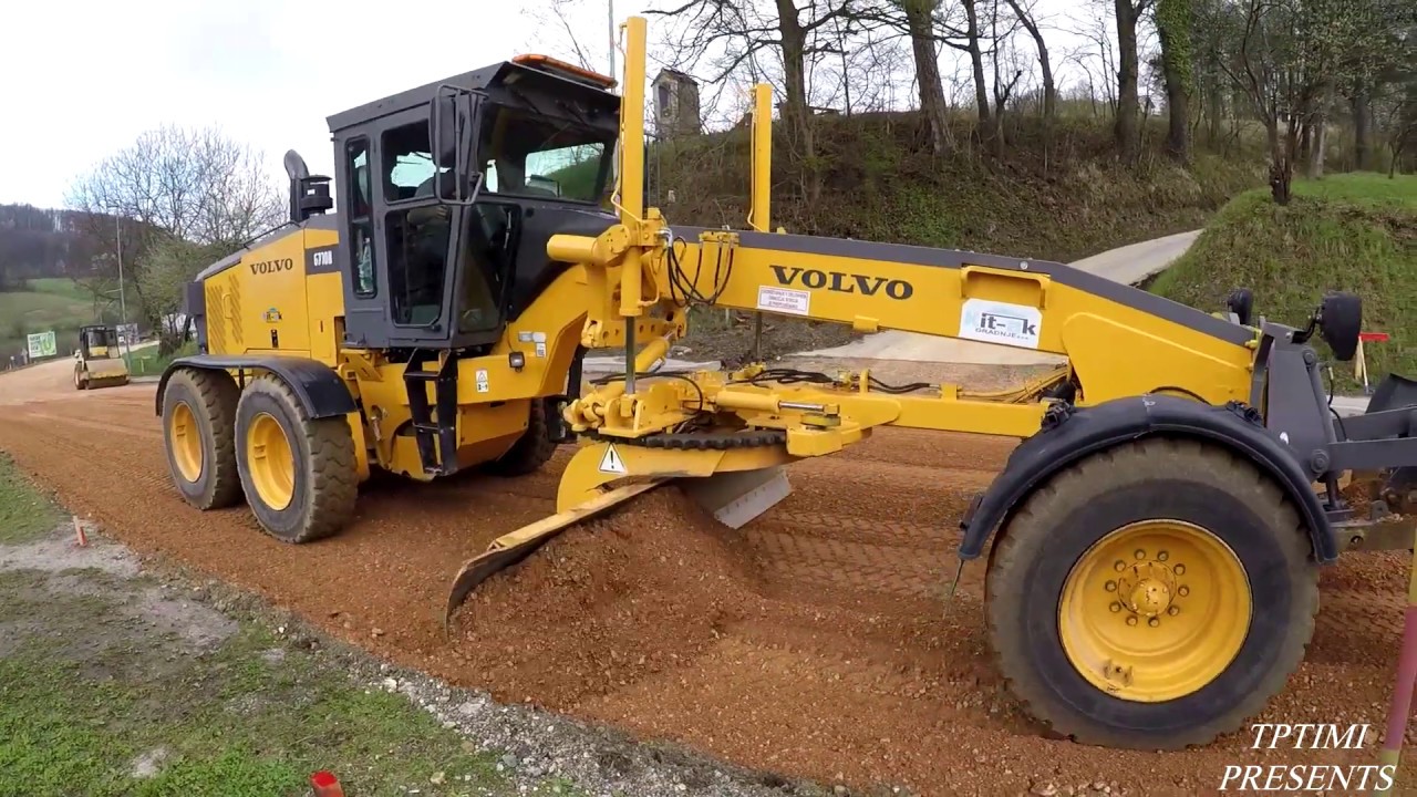 Motor Grader Big Road Grading-Skilled operator
