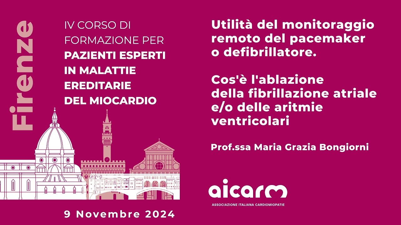Utilità del monitoraggio remoto del pacemaker o defibrillatore - Maria Grazia Bongiorni