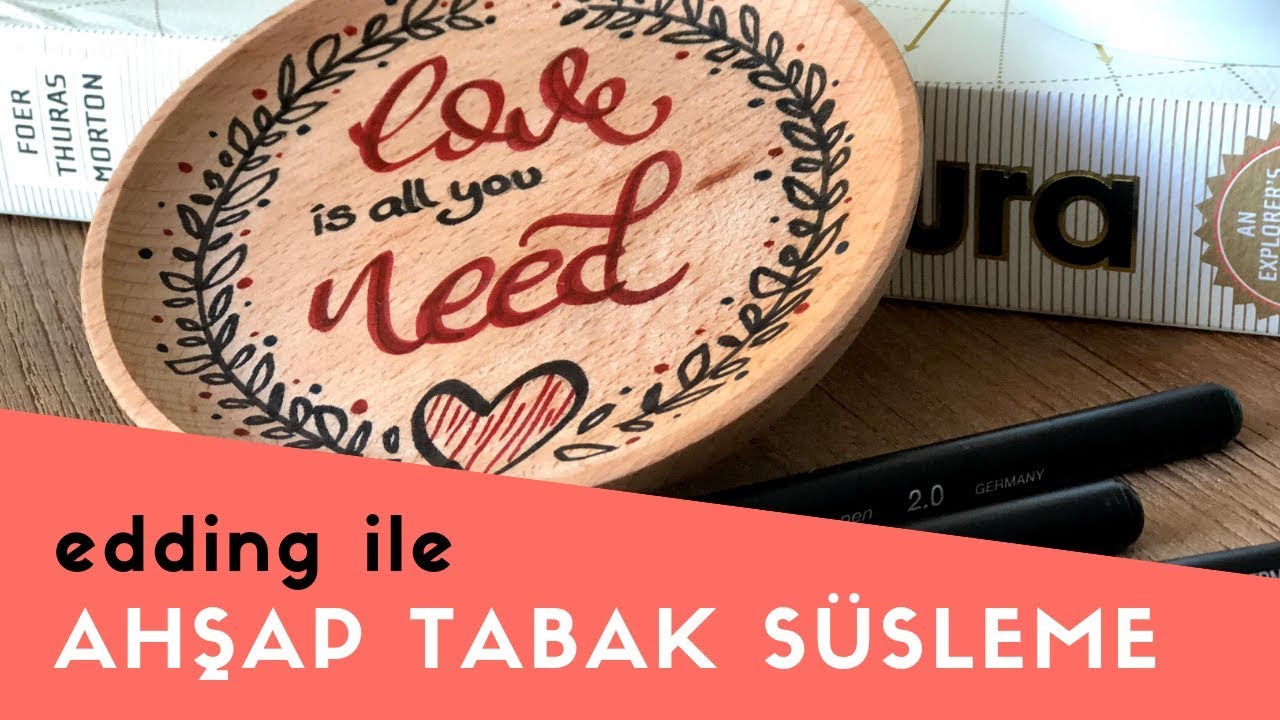 Ahşap Üzerine Yazı Yazma / Lettering / Faux Calligraphy / Güzel Yazı | 10marifet