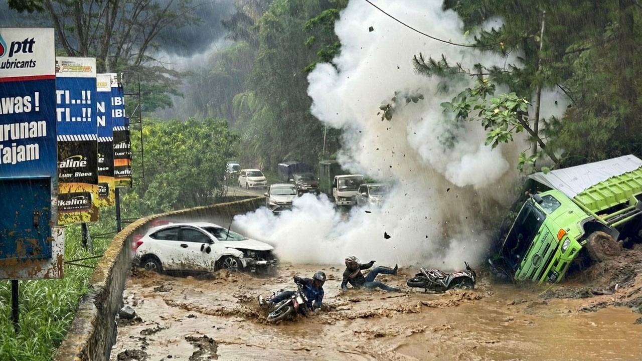 SITUASI PALING MENGERIKAN !!! CUACA MEMBURUK, Hal Paling Ditakuti Warga Terjadi di Sitinjau Lauik