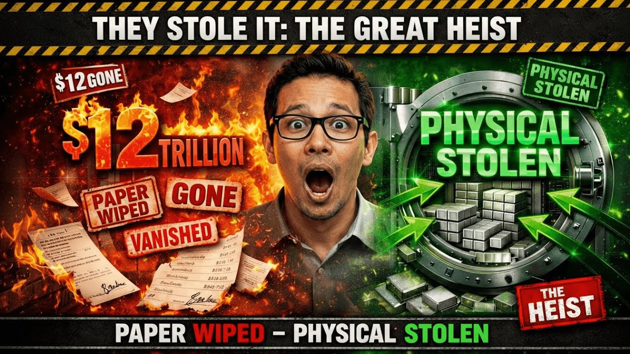 $12 TRILLION GONE: Where Did The Money Go? (It's Not What You Think)