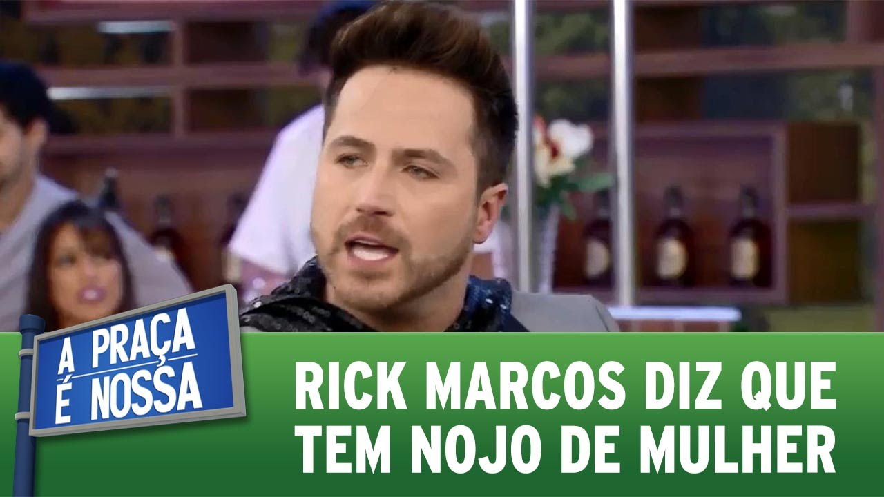 A Pra&ccedil;a &Eacute; Nossa (28/07/16) Rick Marcos diz que tem nojo de mulher