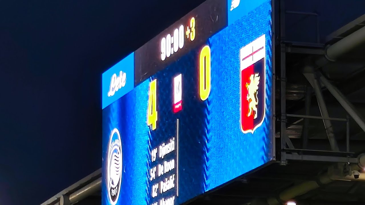 🇮🇹 ATALANTA - GENOA 4-0 🇮🇹| SI PROSEGUE IN COPPA 🏆