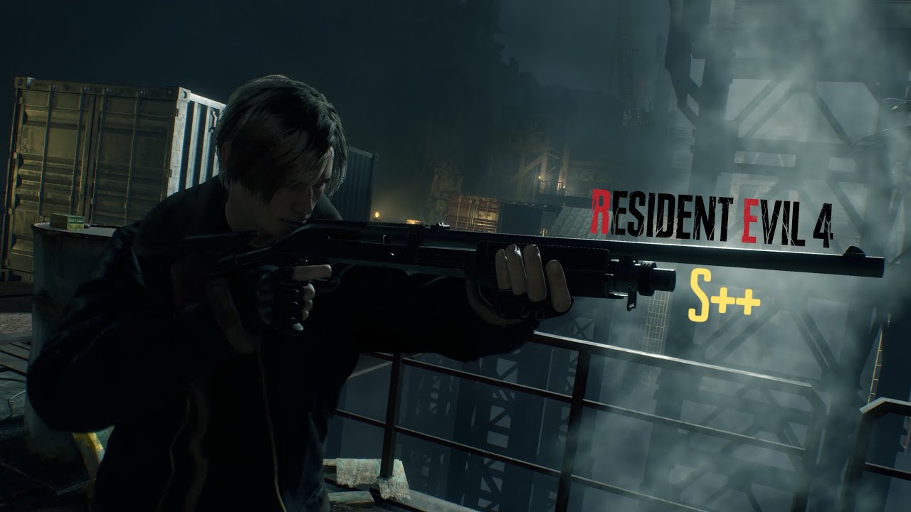 “The Mercenaries Challenge” Leon | S++ Rank! | “Docks” | Resident Evil 4 Remake | RE4 | 4K Gameplay