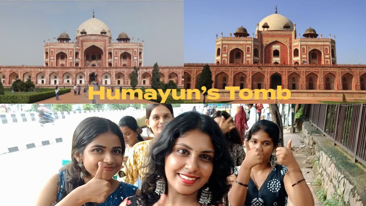 Visiting Humayun’s Tomb with my pg friends | Delhi | Saathi's World!