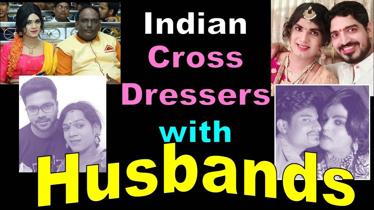 Indian Crossdresser || Crossdressers with Husbands | Men in Saree || Boy to Girl Makeup | Lady Getup