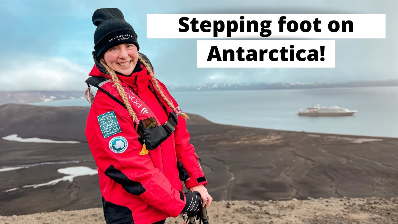 Stepping Foot on Antarctica! Deception Island! Adventures by Disney Ponant Le Boreal Cruise Vlog