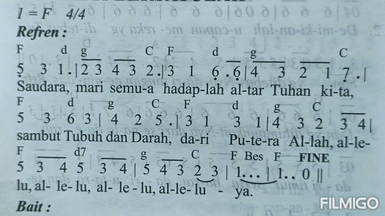 Madah Bakti 171 💜SAUDARA BERSATULAH