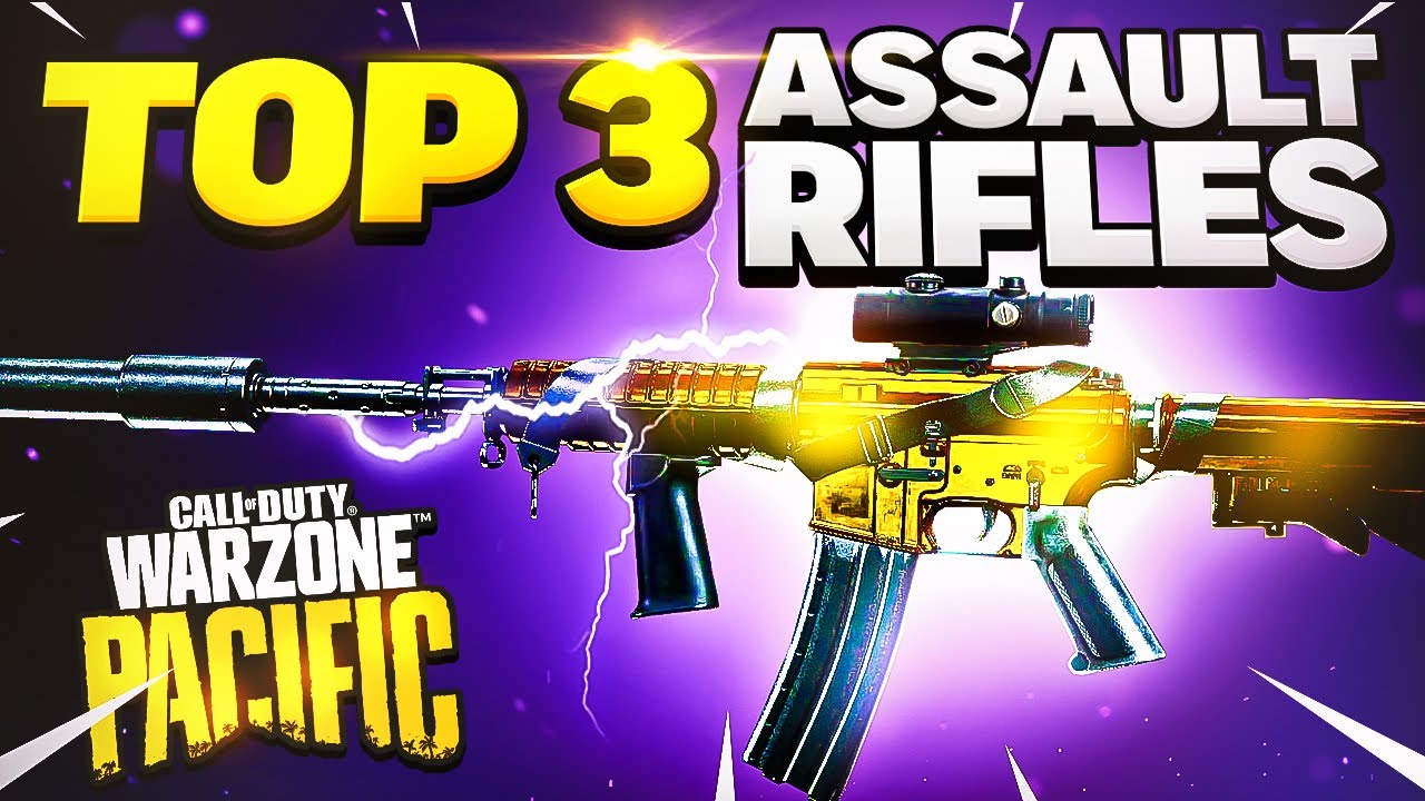 Top 3 Assault Rifles in Call of Duty Warzone