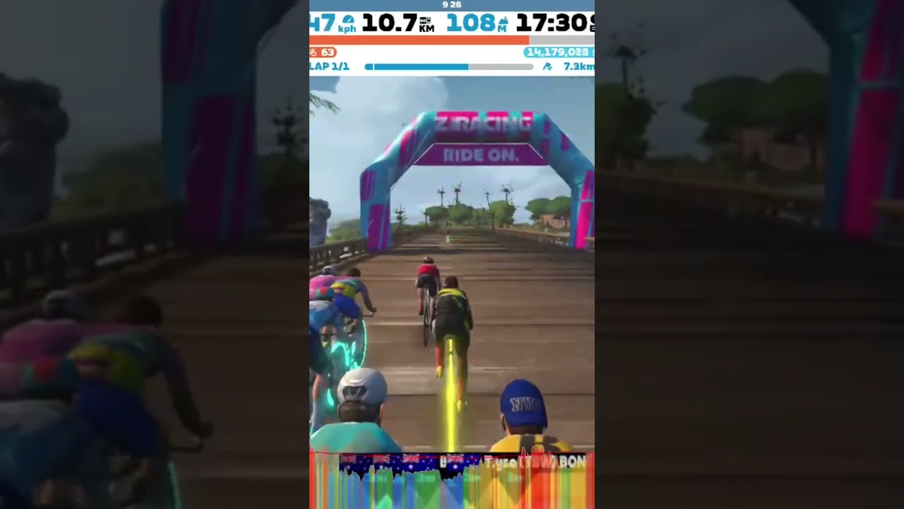 Sea Breeze #cycling #esports #zwift #zwiftrace #gaming #zwiftracing #games