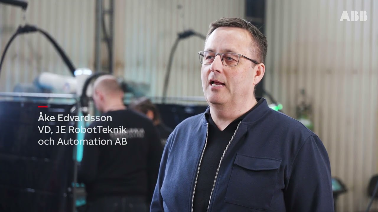 Automatiserad svetsning med ABB:s cobot GoFa™ (English subtitles)