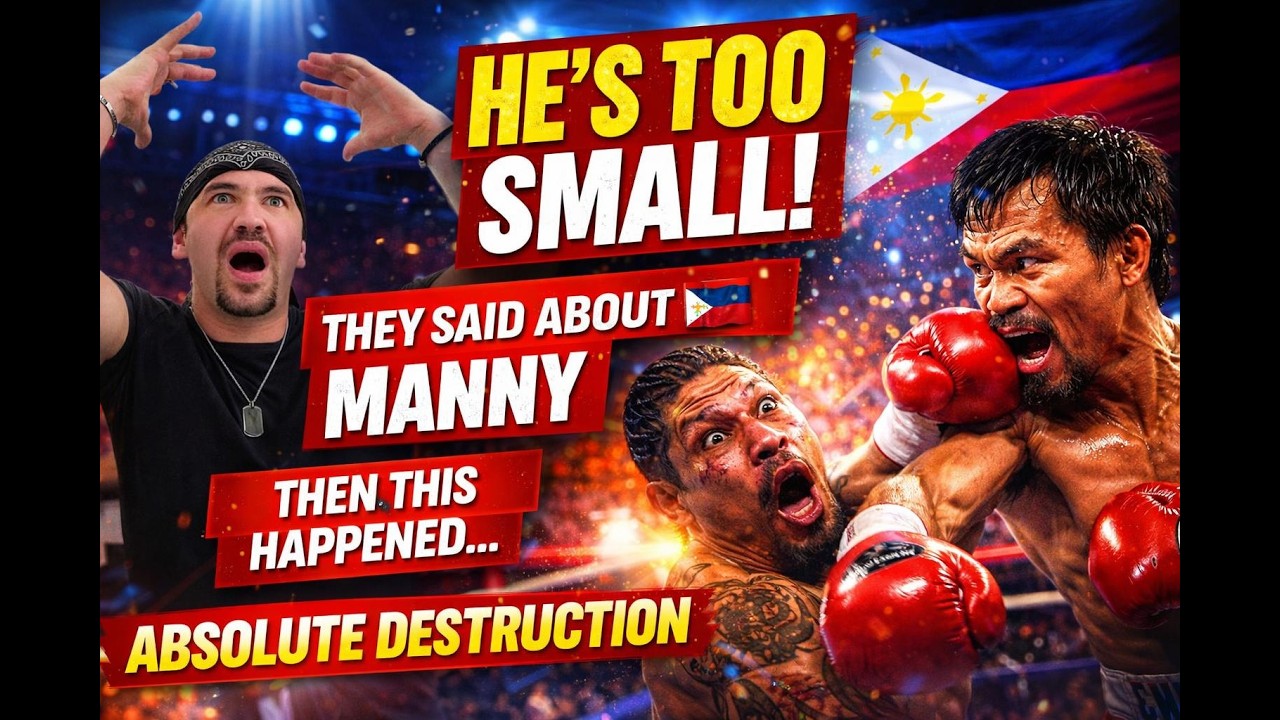 The Biggest Mistake Was Disrespecting Manny Pacquiao 🇵🇭