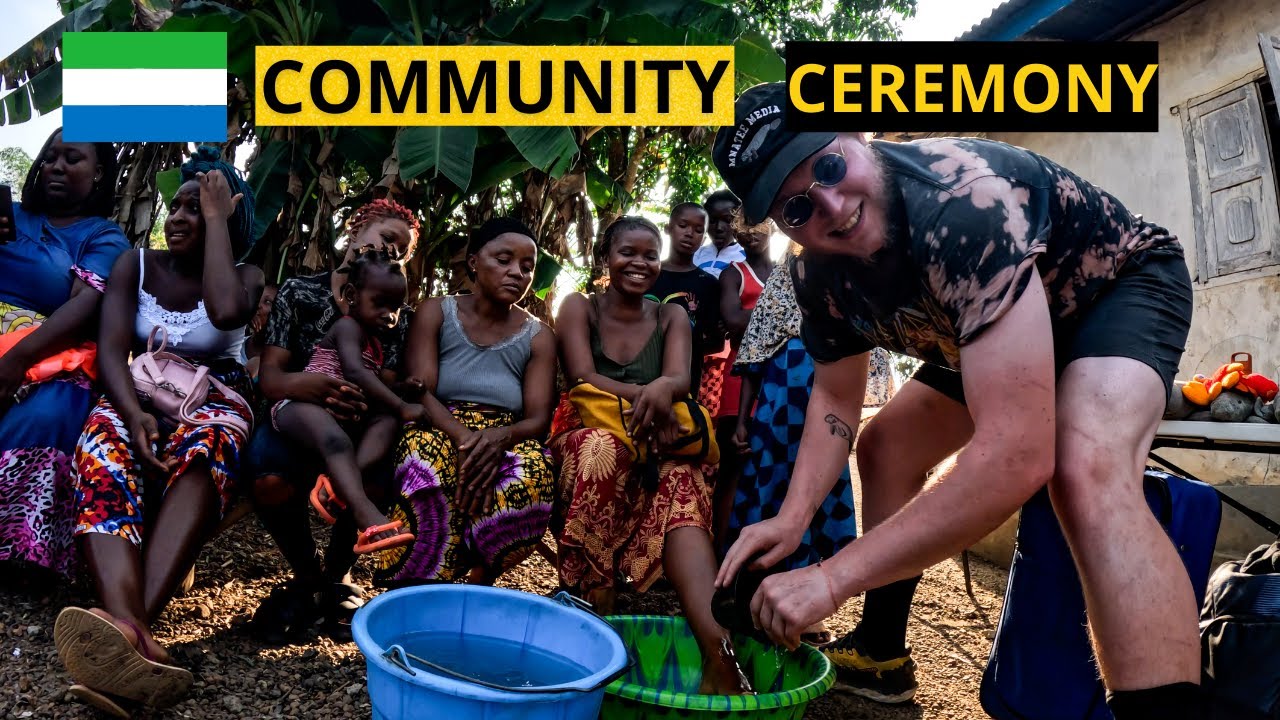 SIERRA LEONE 🇸🇱 Community Ceremony in Zimmi