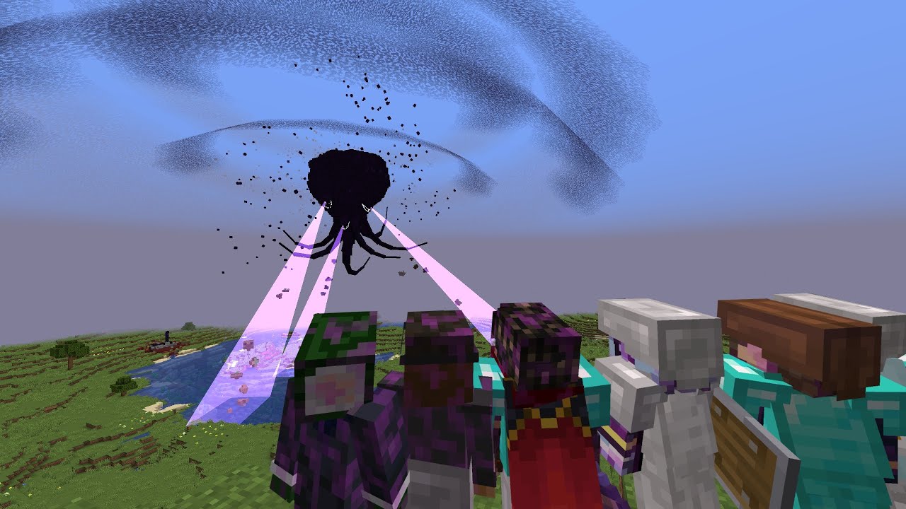 Minecraft, но за нами охотится УВЯДАЮЩАЯ ШТОРМ...