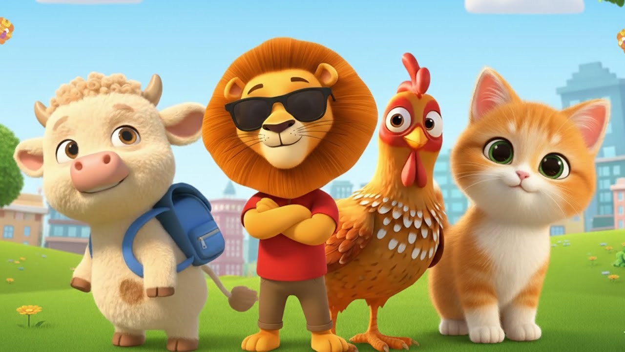 Colaj cantece vesele pentru copiii Sclipi Kids