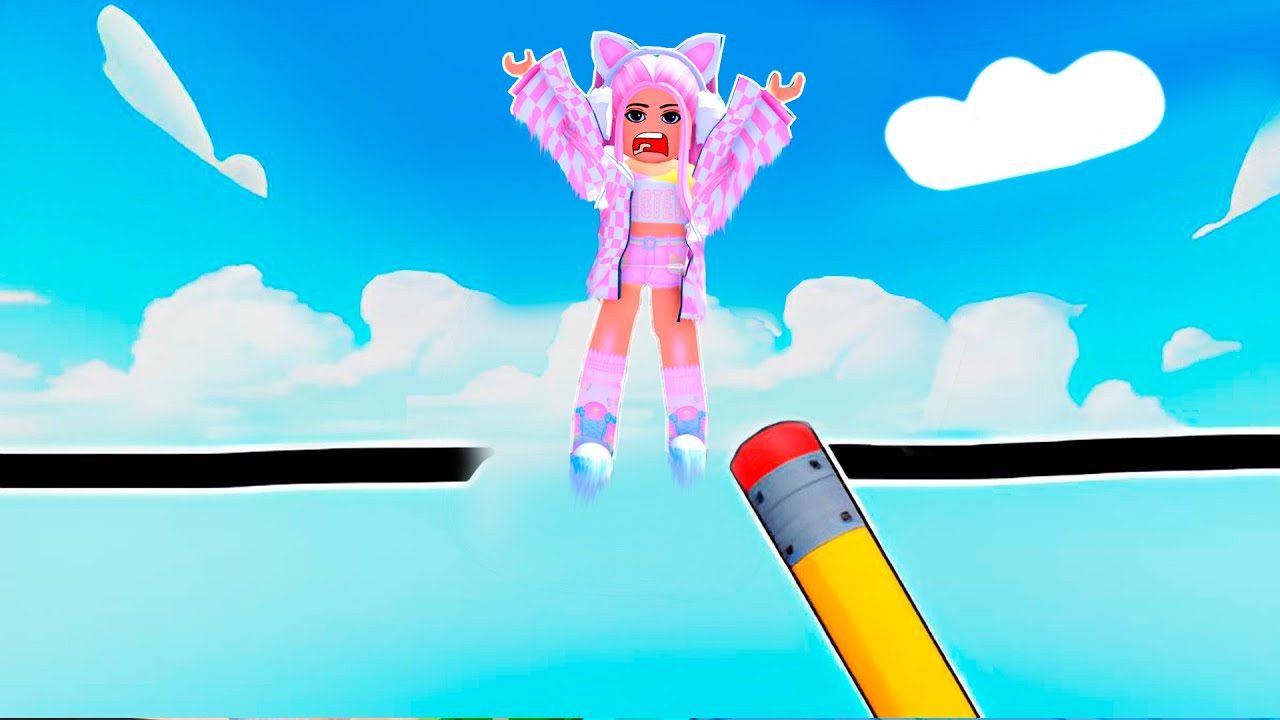 РИСУЮ ОББИ В РОБЛОКС ! ОББИ КОТОРОЕ МОЖНО СТИРАТЬ ЛАСТИКОМ В ROBLOX