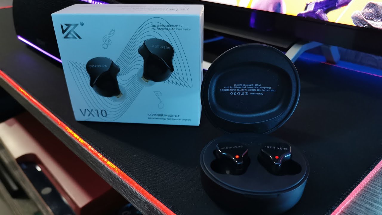 KZ VX10 TWS - Unboxing