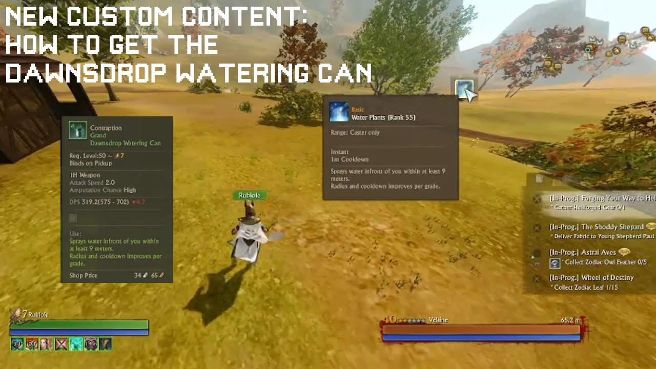 Archeage Classic | How to obtain the new dawnsdrop watering can