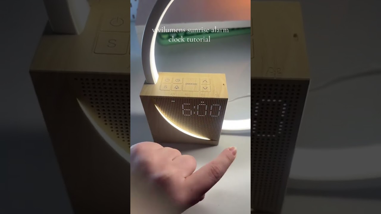 vivilumens sunrise alarm clock tutorial 😇
