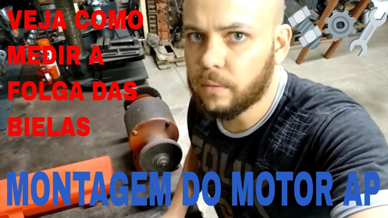 Como medir a folga de biela do AP parte 2