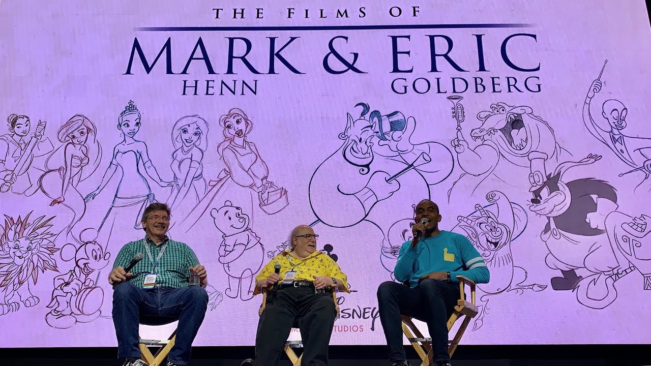 D23 Expo 2019 - Walt Disney Animation Studios Panel with Eric Goldberg and Mark Henn at Disney+
