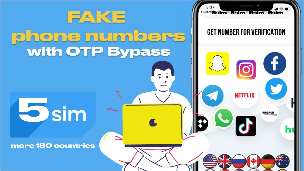 Fake Phone Number With OTP Bypass | Fake numbers for SMS activate