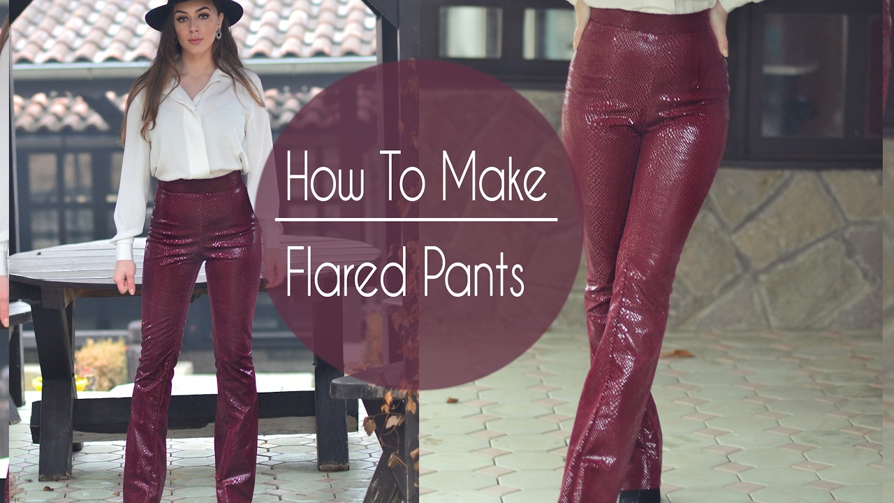 How To Make Flared Pants | Tijana Arsenijevic