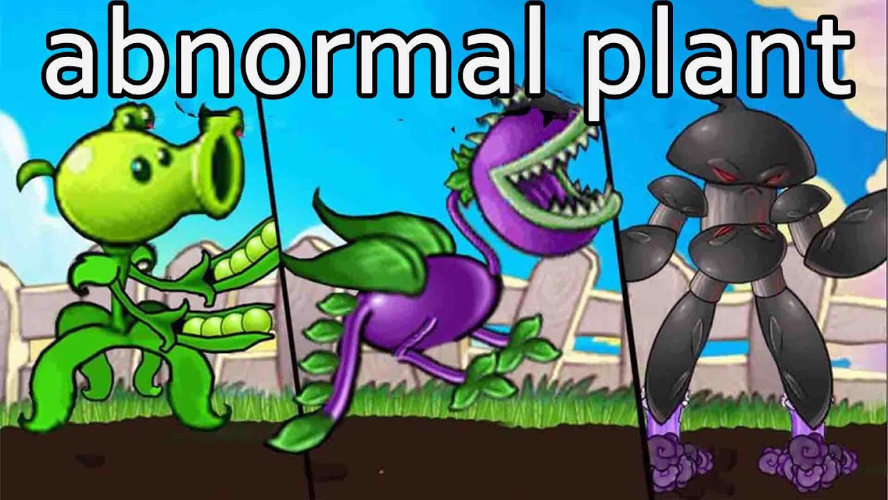 What will happen to plants as they are  abnormal plant? PvZ Plus pvz funny moments