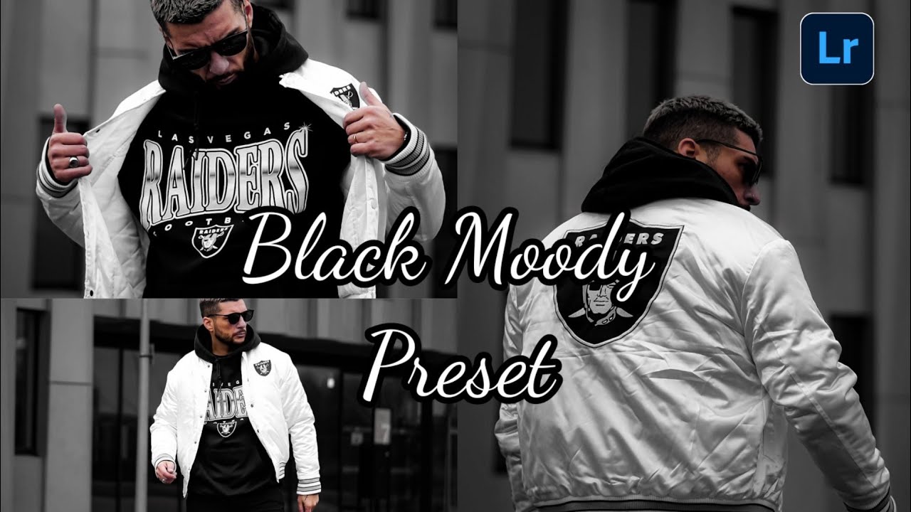 Black Moody Lightroom Preset | Black Tone I JHR CREATOR