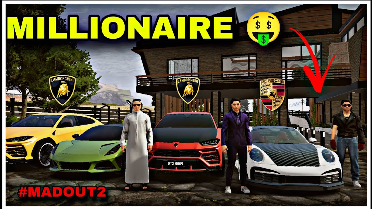 Billionaires, Racers, & Chaos: MadOut2's Millionaire Meetup