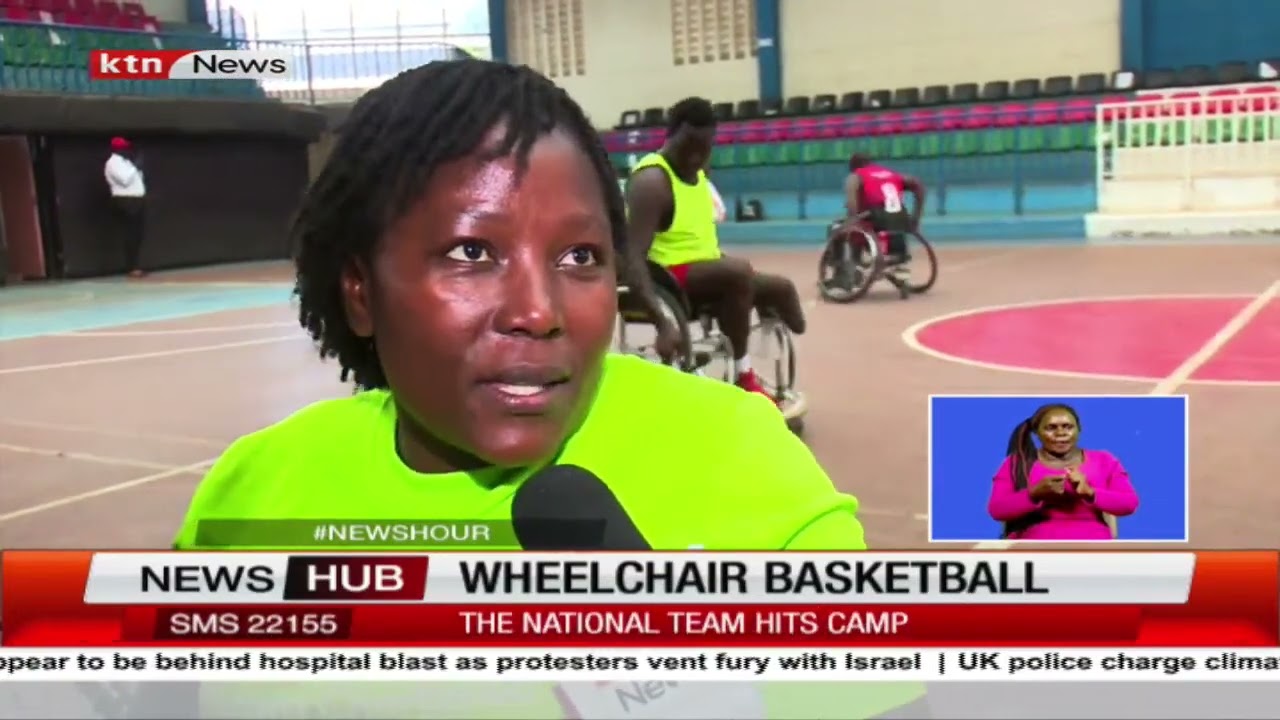Wheelchair basketball : Kenya team hits camp