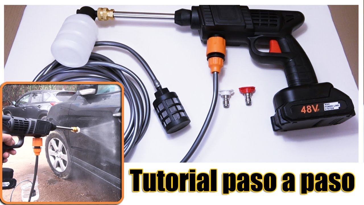 Instalación hidrolavadora inalámbrica portátil  – Opinión honesta y resultados reales